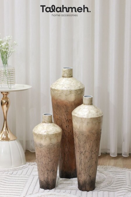 طقم فازات معدن هندي ثقيل